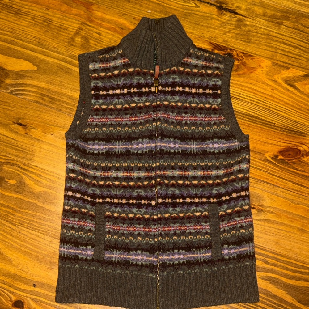 Lauren Ralph Lauren Striped Knit Vest